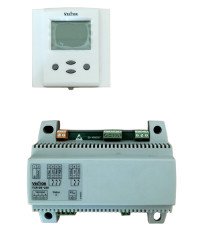 Universal air conditioner control system with PCB, wall mounted control and remote control