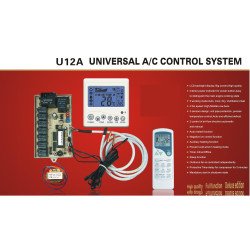 U12A Universal air conditioner control system with PCB, wall mounted control and remote control